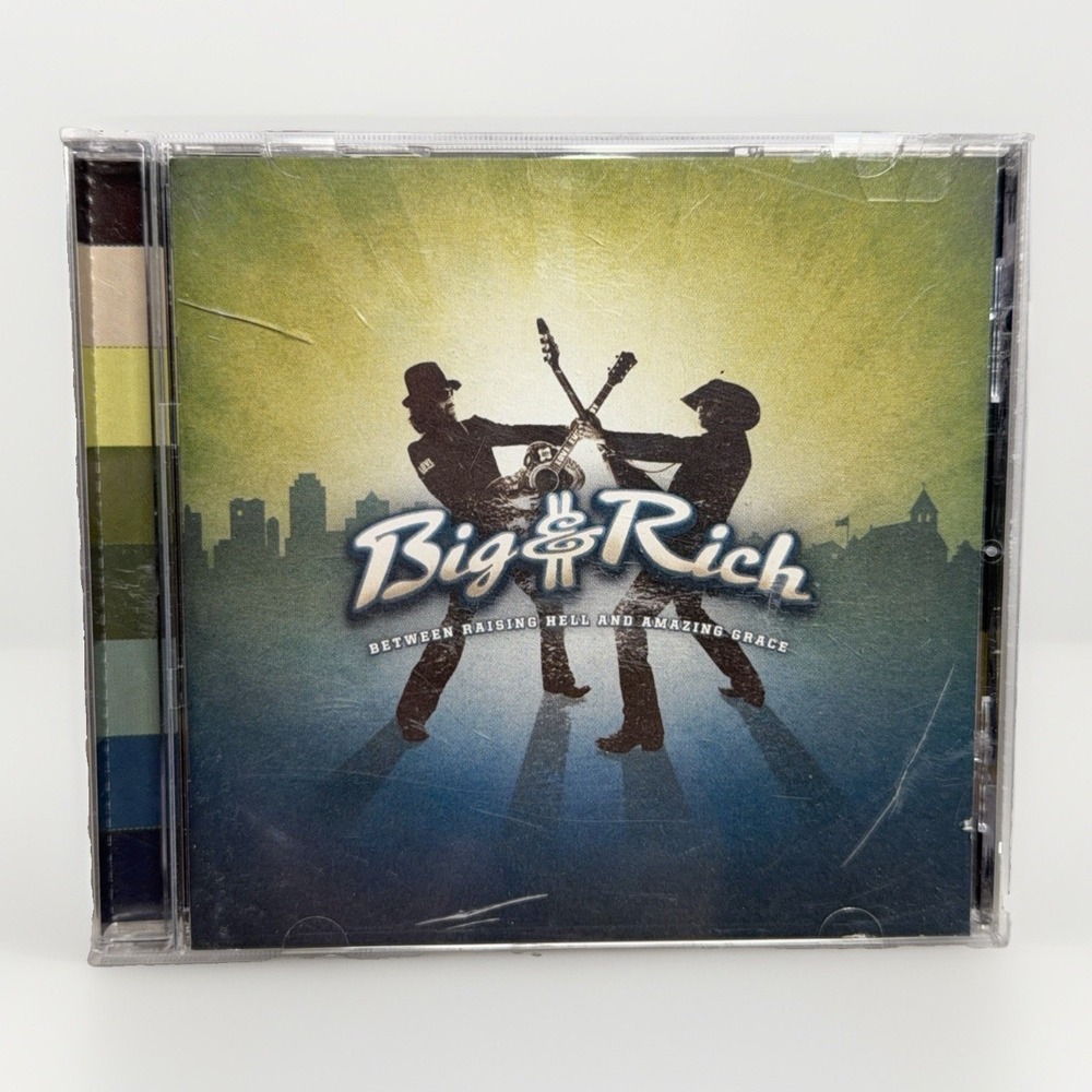 Big & Rich Between Raising Hell and Amazing Grace CD 2007 Warner Bros Country